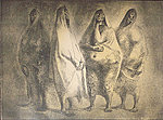 Francisco Zuniga, Cuatro Figures (Four Figures)