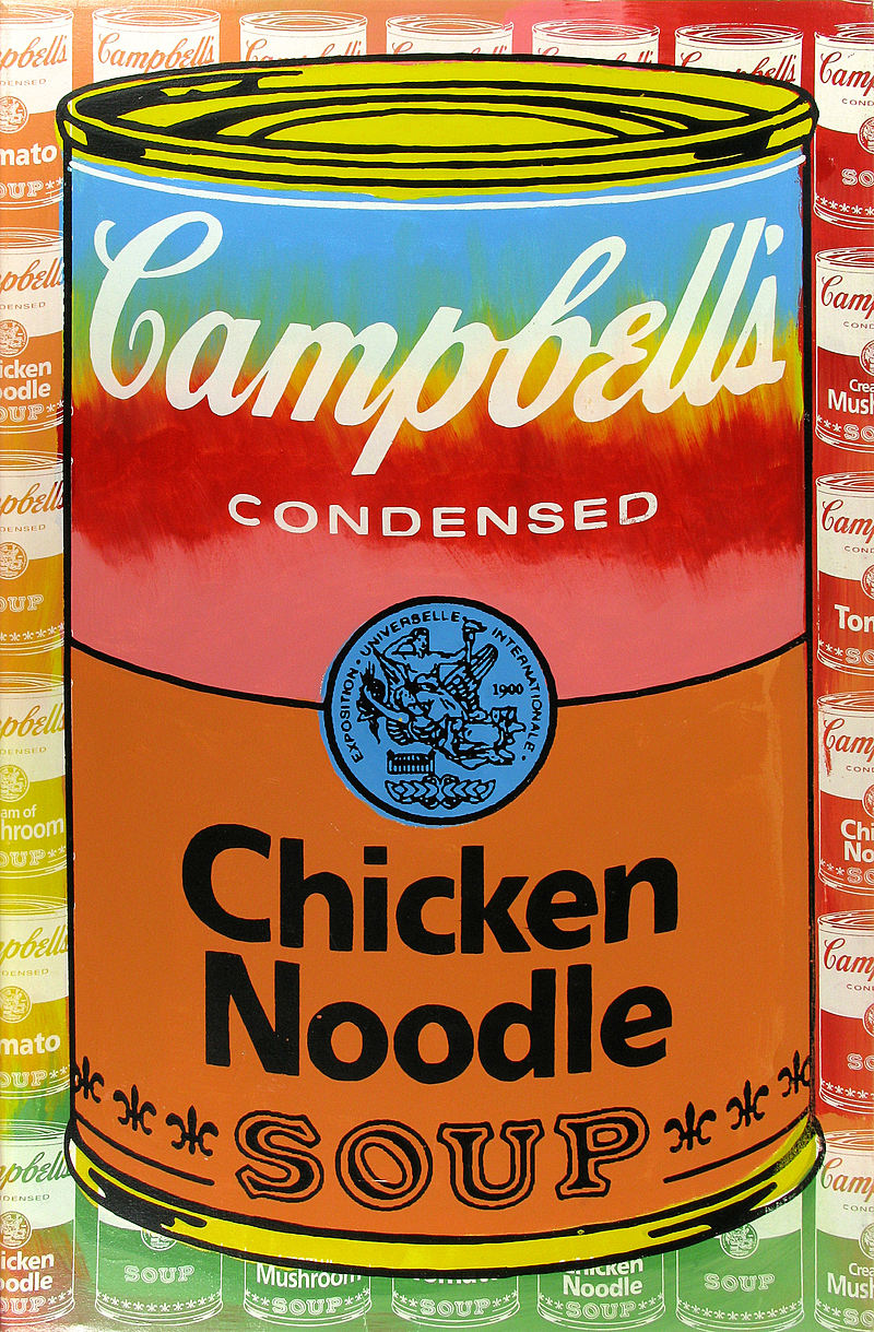 Steve Kaufman, Campbell's Soup - Chicken Noodle