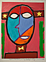 Dennis Behr, Self Portrait: Looking Inward