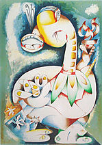 Alexandra Nechita, My Torch Shall Guide Me