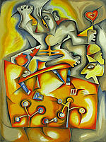 Alexandra Nechita, Faces of Happiness
