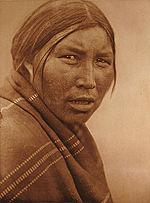 Edward S. Curtis, Plate 627 - A Cree Woman