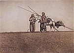 Edward S. Curtis, Plate 637 - A Blackfoot Travois