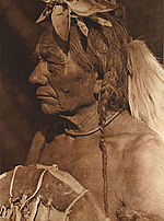 Edward S. Curtis, Plate 647 - Makoyepuk (Wolf Child) - Blood