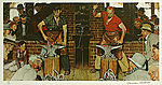 Norman Rockwell, Horseshoe Forging Contest