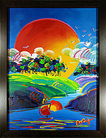 Peter Max, Without Borders, Version IX, #9
