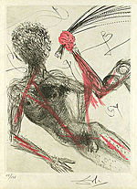 Salvador Dali, La Femme au Fouet