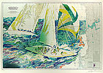 LeRoy Neiman, The America's Cup - Australia