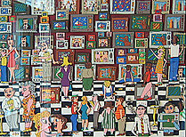 James Rizzi artwork list sortable by title, year, type, medium, or
